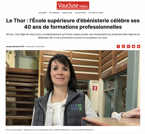 VAUCLUSE HEBDO - 13/03/2024